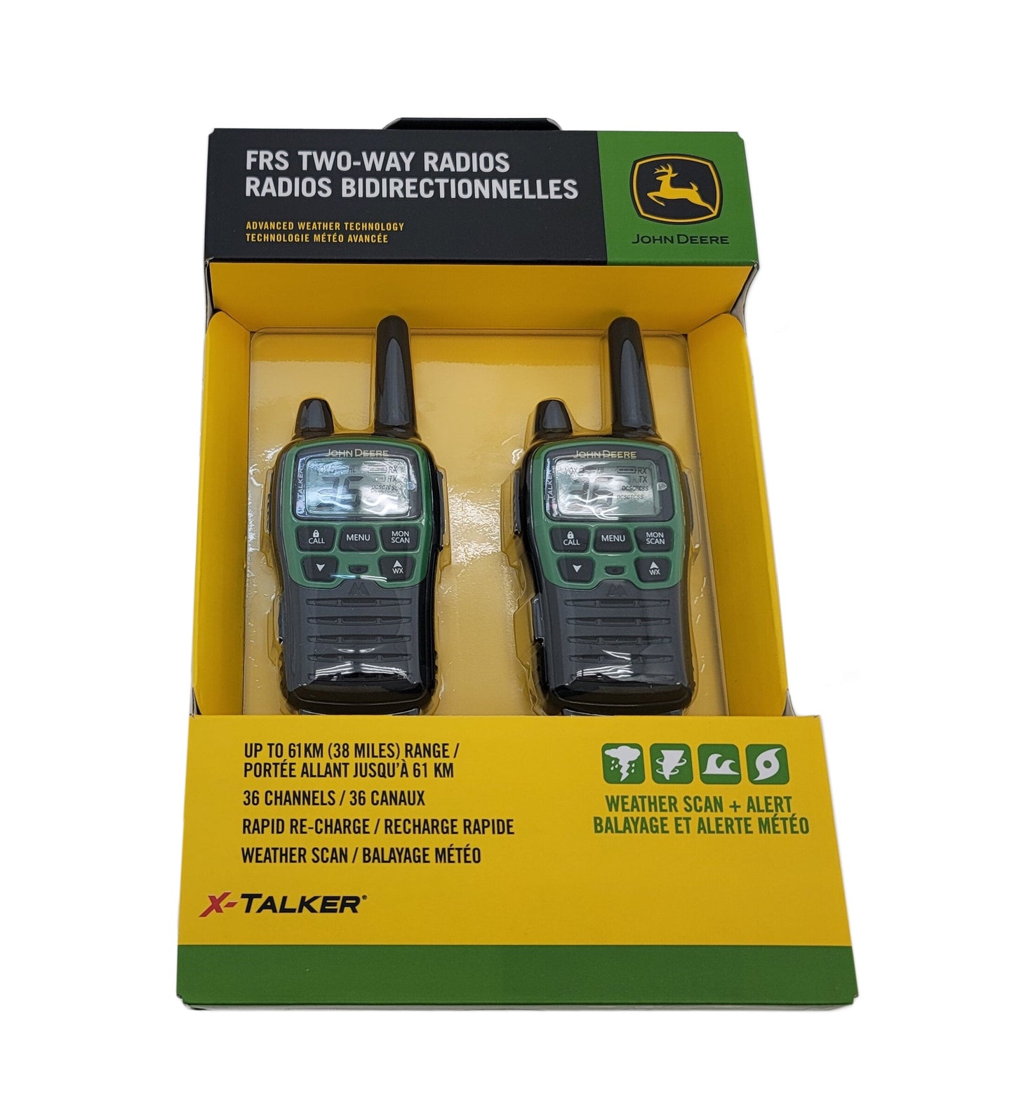 John Deere (AG GREEN) Two-Way Radio - PMT71VP3AG