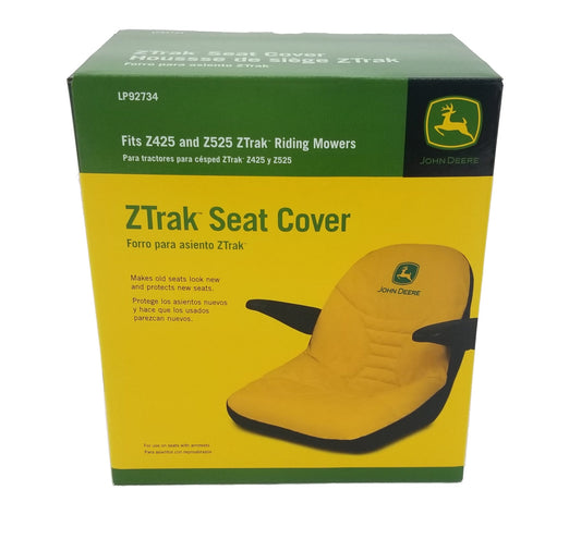 John Deere Original Ztrak Seat Cover - For seat with Armrests - LP92734