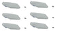 Honda Original Equipment Filter Set 6 Pack - 16707-Z37-003