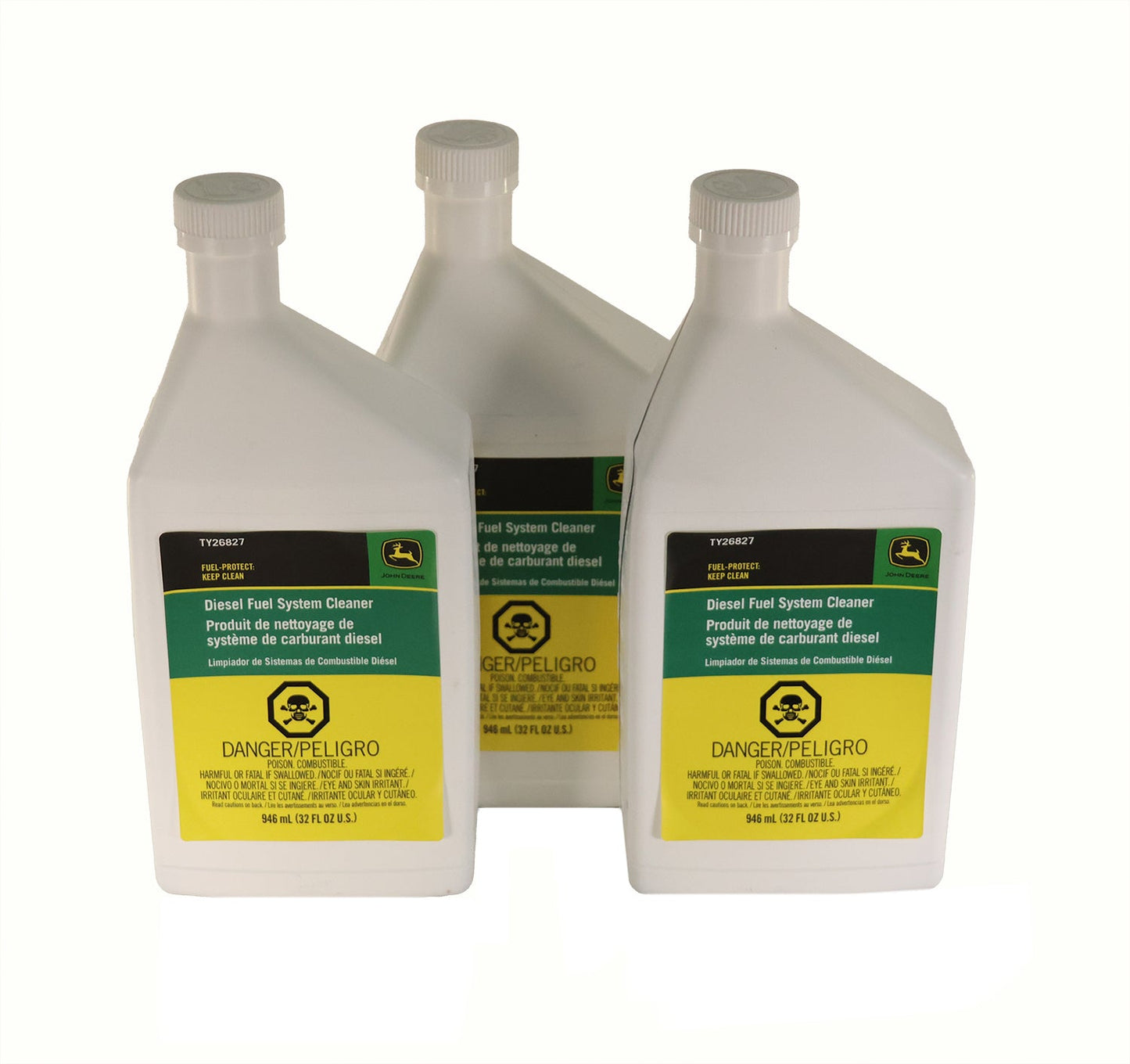 John Deere Original Equipment (3 PACK) Diesel Fuel System Cleaner - TY26827