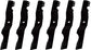 XHT 17-3/8" Mower Blade (Set of 6) - B1GR2003,6