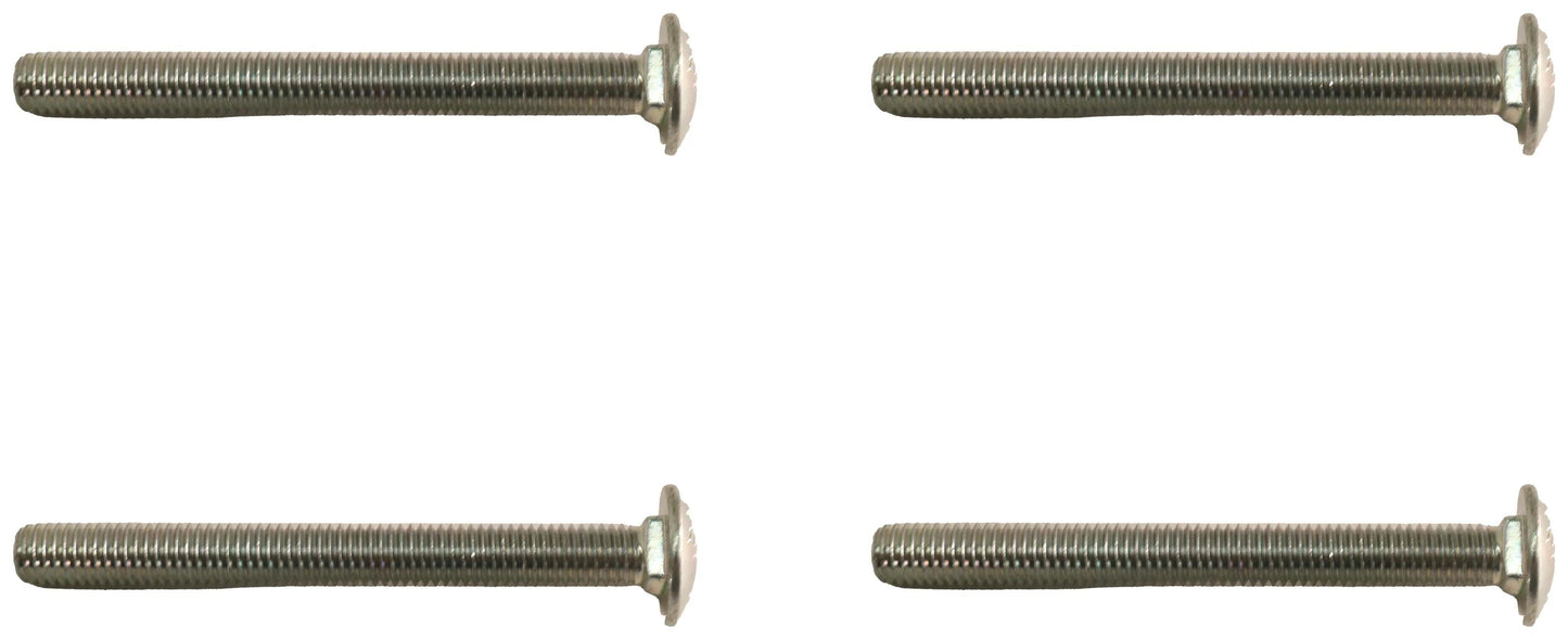 John Deere Original Equipment Round Head Square Neck Bolt, M8 X 80 (4-PACK) - 03M7267
