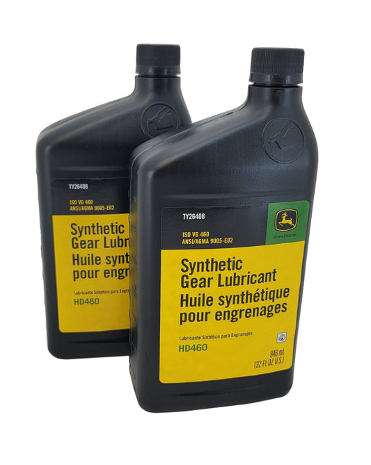 John Deere (2 PACK) Original Equipment Synthetic Gear Lubricant - TY26408