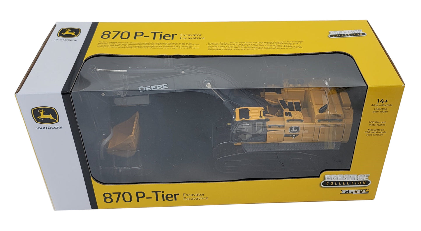 1/50 John Deere 870P-Tier Excavator Prestige Collection Toy - LP77342