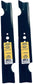 A&I XHT 16-1/4", 5/8" Notch Mower Blade (Set of 2) - B1BC1201,2