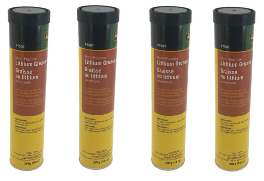 John Deere Original Equipment Multi-purpose Lithium Grease (4-PACK) - PT507