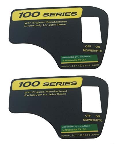 John Deere (2-Pack) Original Equipment Label - GX23412-2