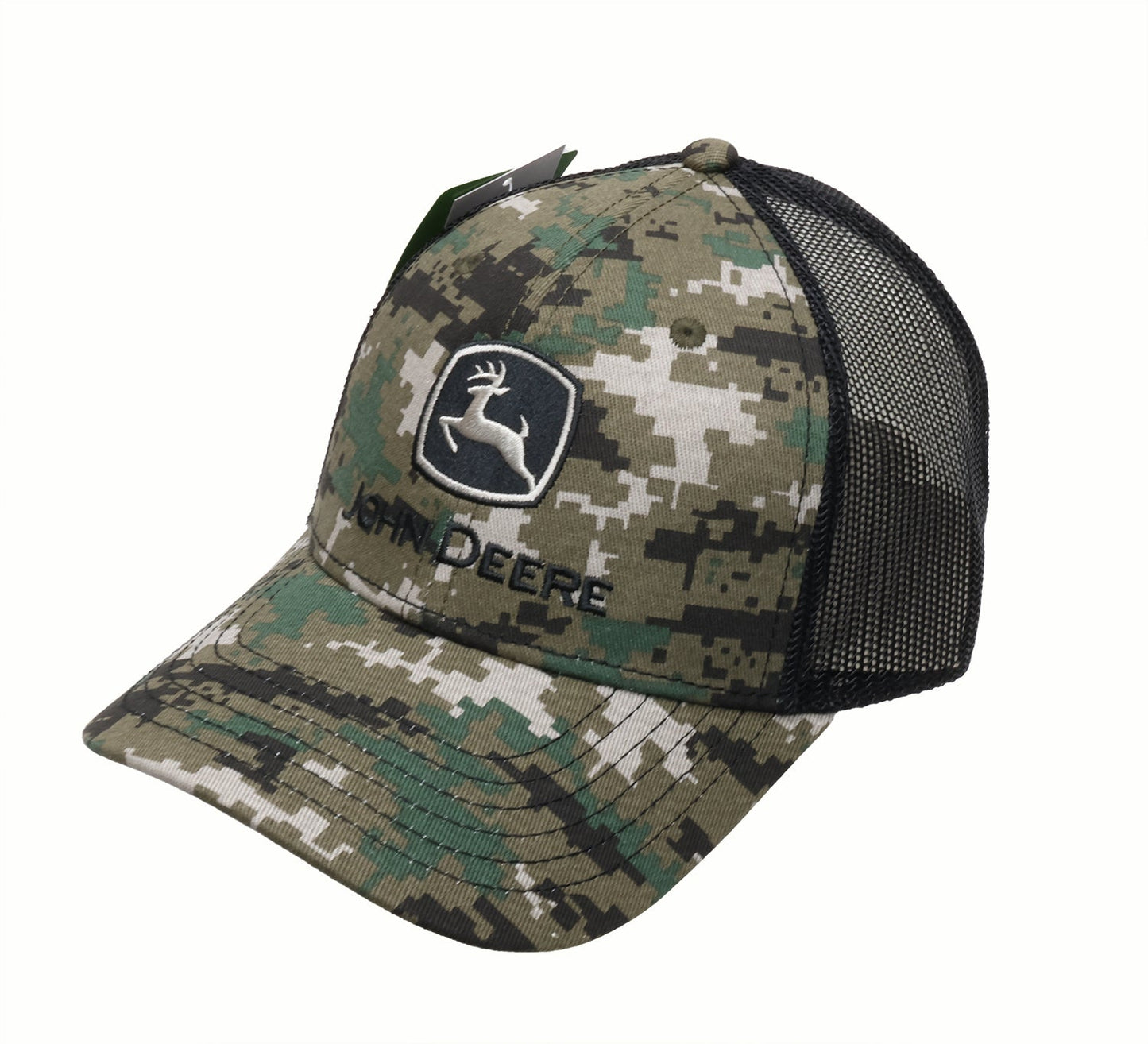 John Deere Men's Digi Camo Flat Stitch Cap/Hat - LP86103