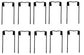John Deere Original Equipment Torsion Spring (10 PACK) - PT7614