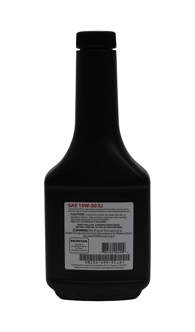 Honda Original Equipment SAE 10W-30 Oil - 08232-H99-KCJA1