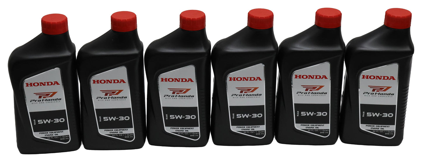 Honda SAE 5W30 (6 PACK) Power Equipment Engine Oil - 08232-H99-FEJA1