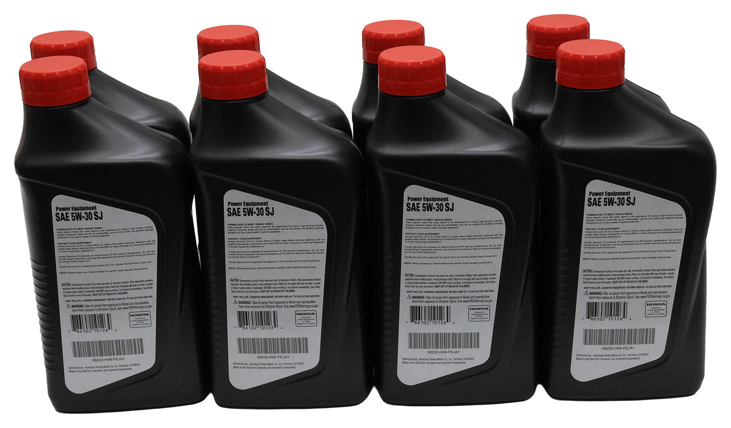 Honda SAE 5W30 (8 PACK) Power Equipment Engine Oil - 08232-H99-FEJA1