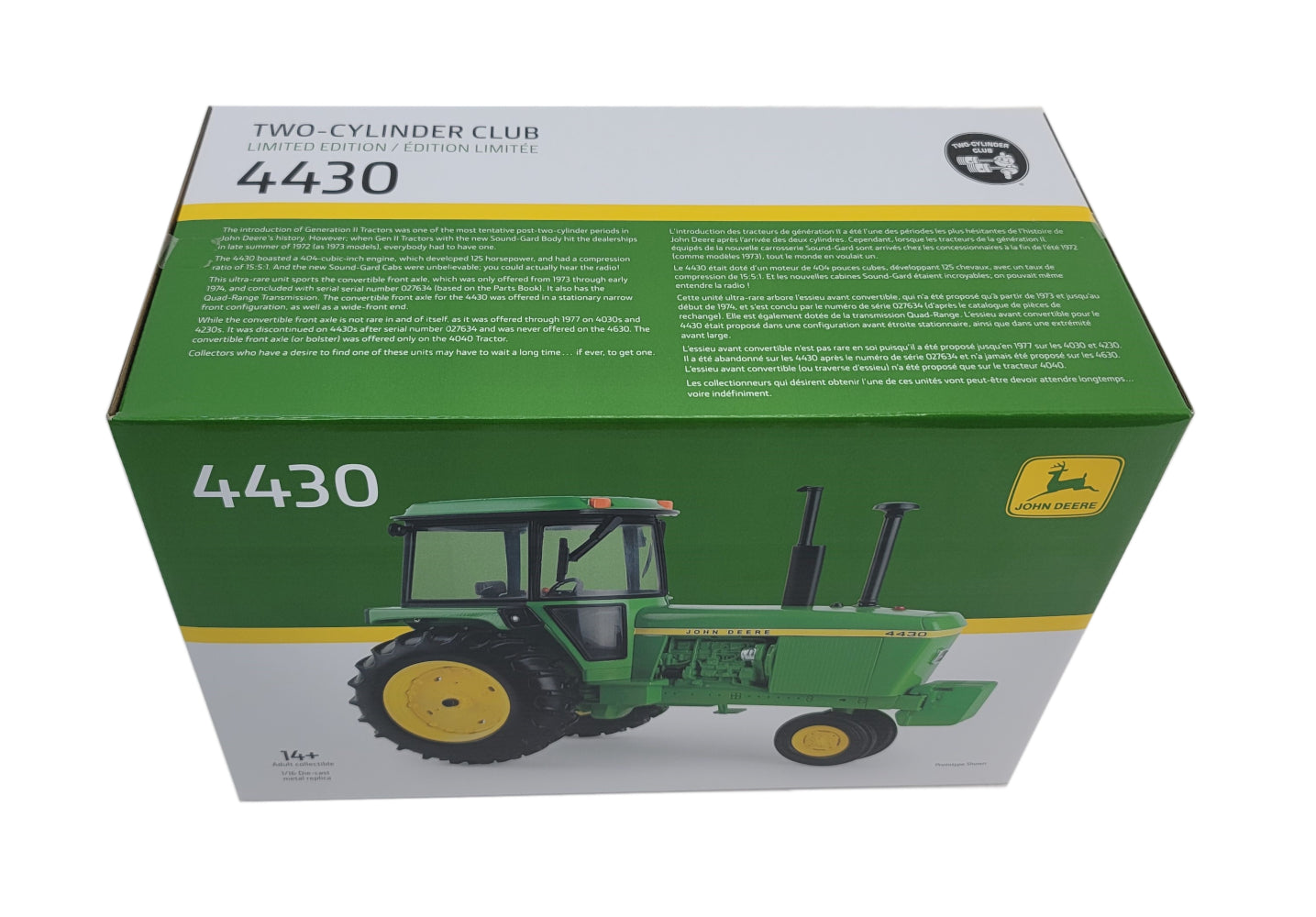 1/16 John Deere 4430 Two-Cylinder Club Limited Edition Toy - LP80799