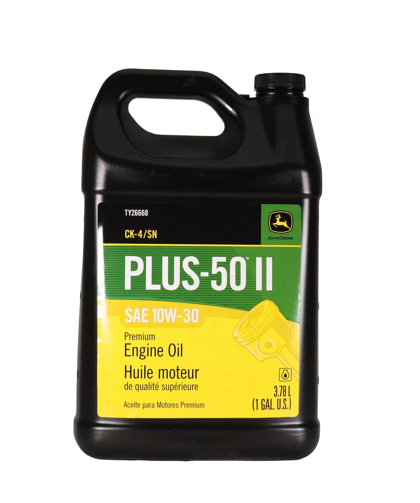 John Deere Original Equipment Plus-50 II SAE 10W-30 Engine Oil - TY26668