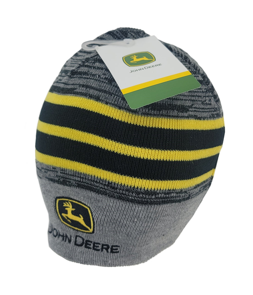 John Deere Yellow Striped Beanie - LP83151