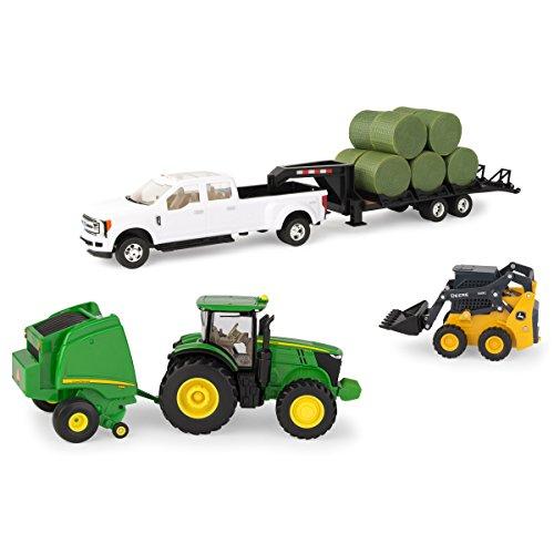 1/32 John Deere Round Bale Haying Toy Set - LP68841