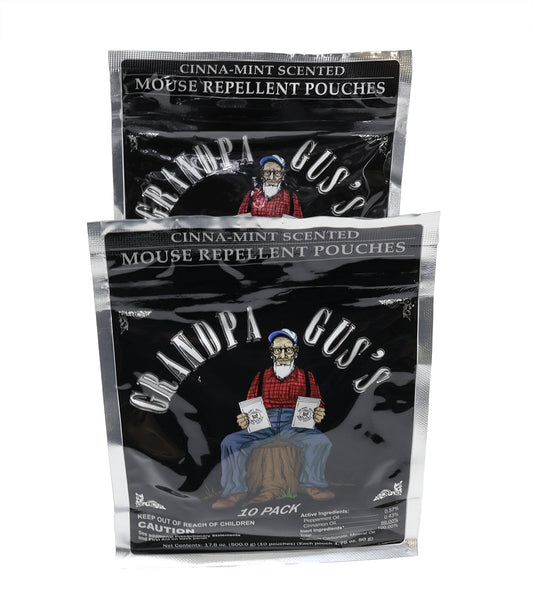 Grandpa Gus's (2 BAGS) Rodent Repellent Pouches - A-B1GPP106,2