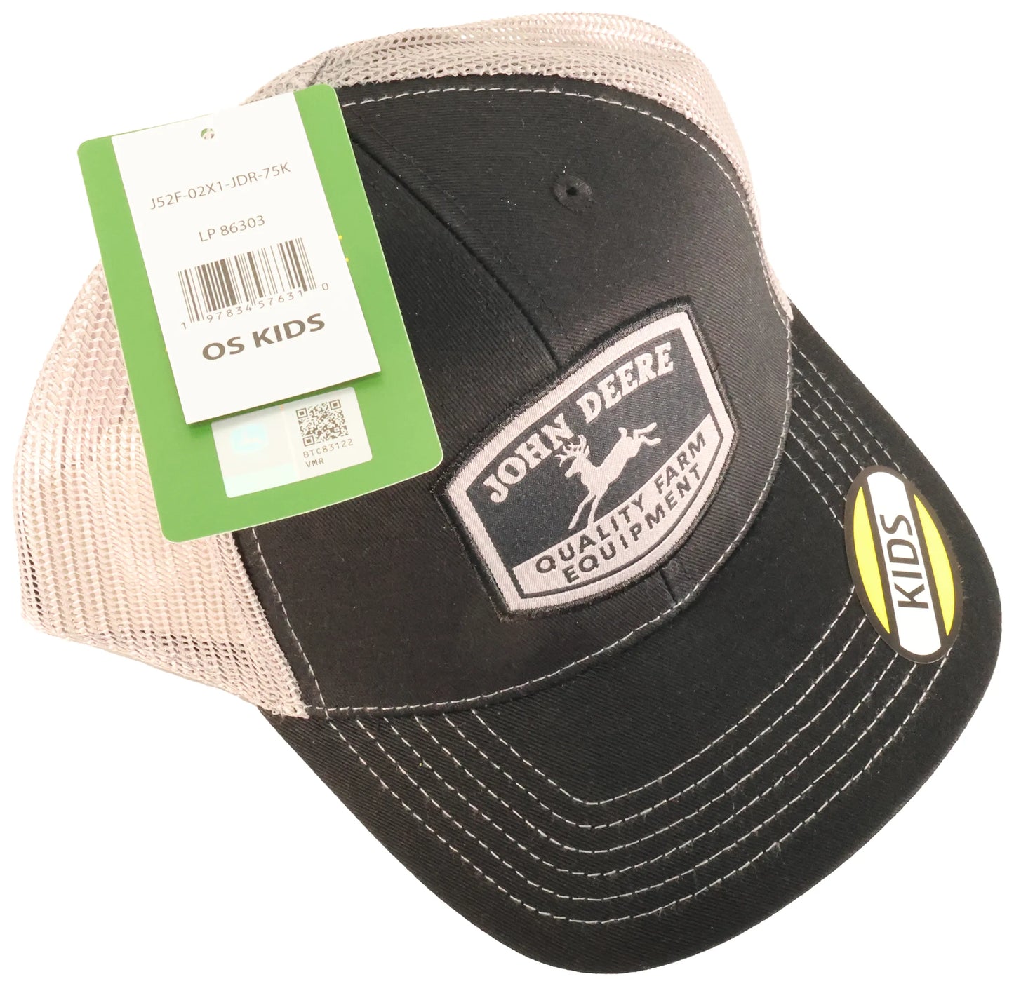 John Deere Yth Moline 112 Charcl Mesh Back Hat - LP86303