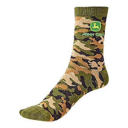 Boys John Deere Camo Socks Size 4-6 - LP64374