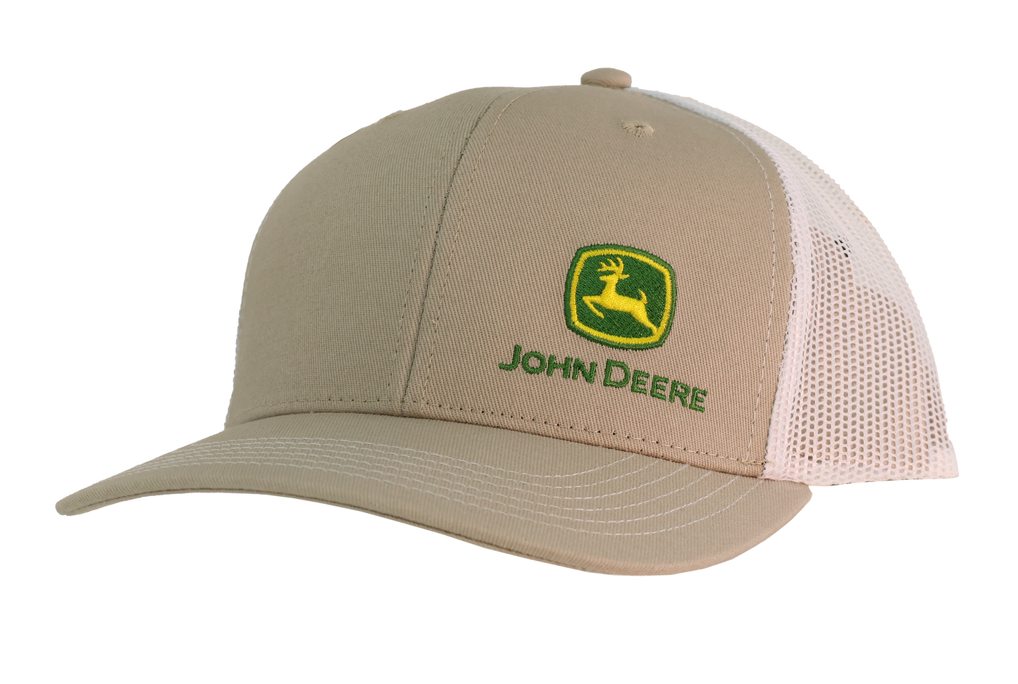 John Deere Moline 112 White Mesh Back Cap - LP82943