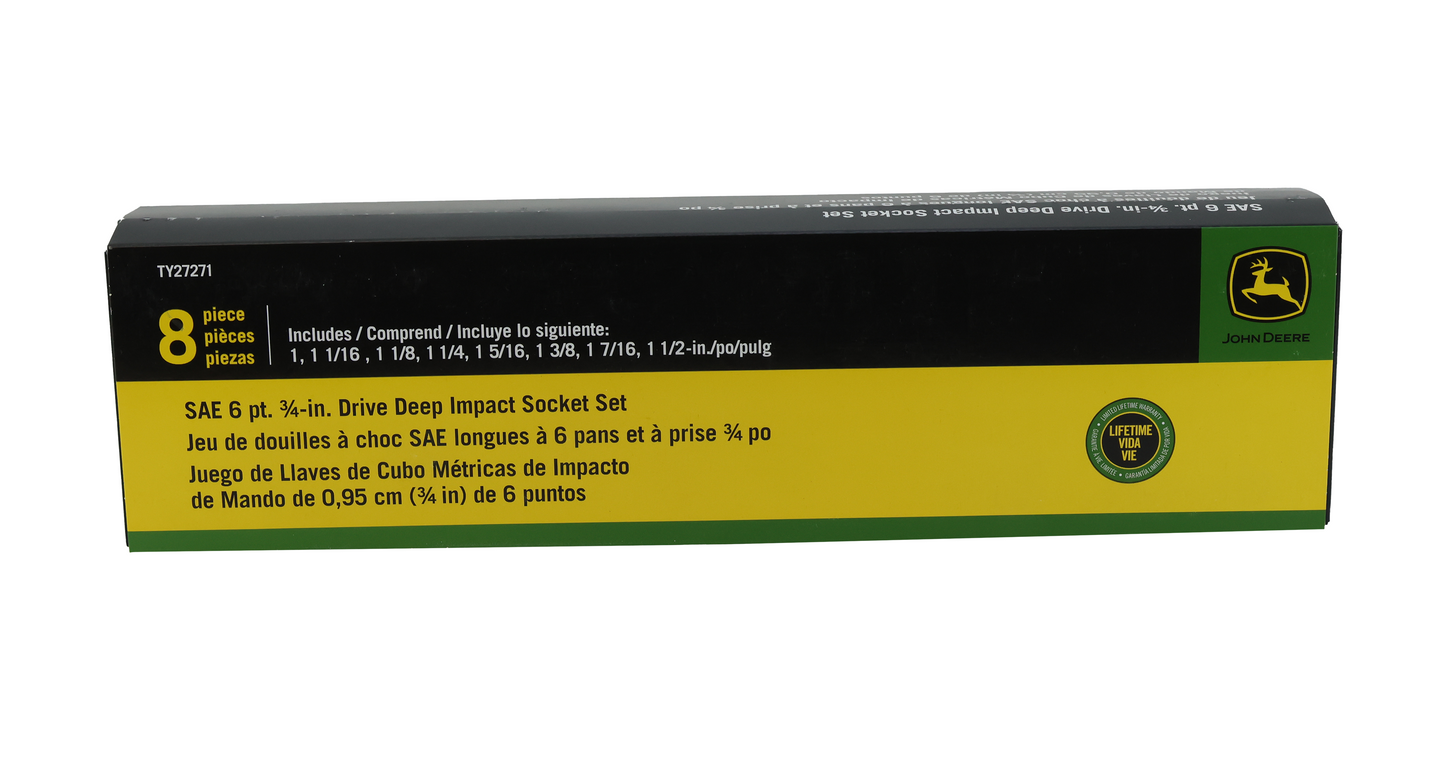 John Deere Original Equipment Socket Set - TY27271