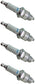 Honda Original Equipment Spark Plug (Pack of 4) - 98076-54747