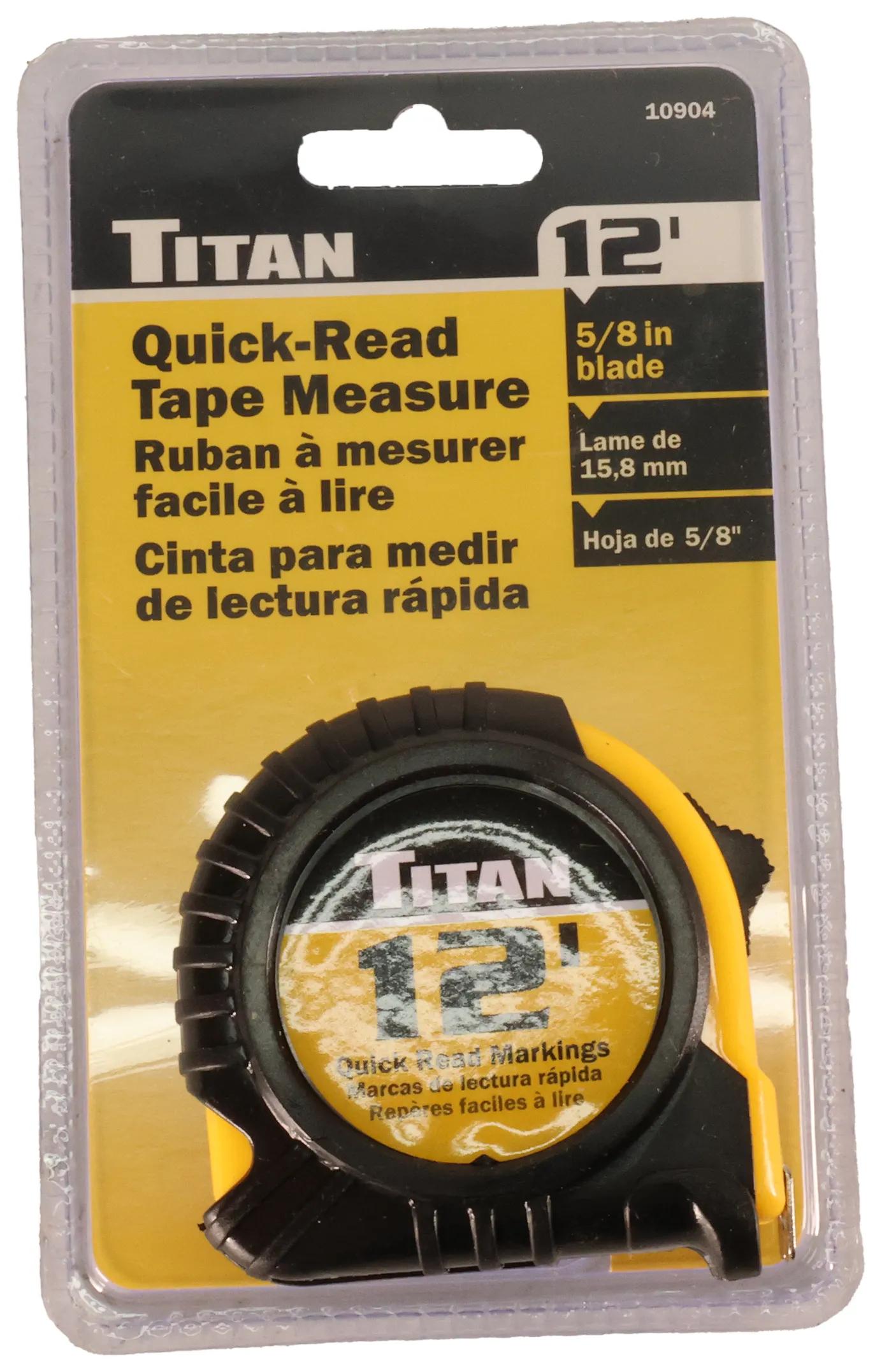 TAPE MEASURE - 12 FT. X 5/8"