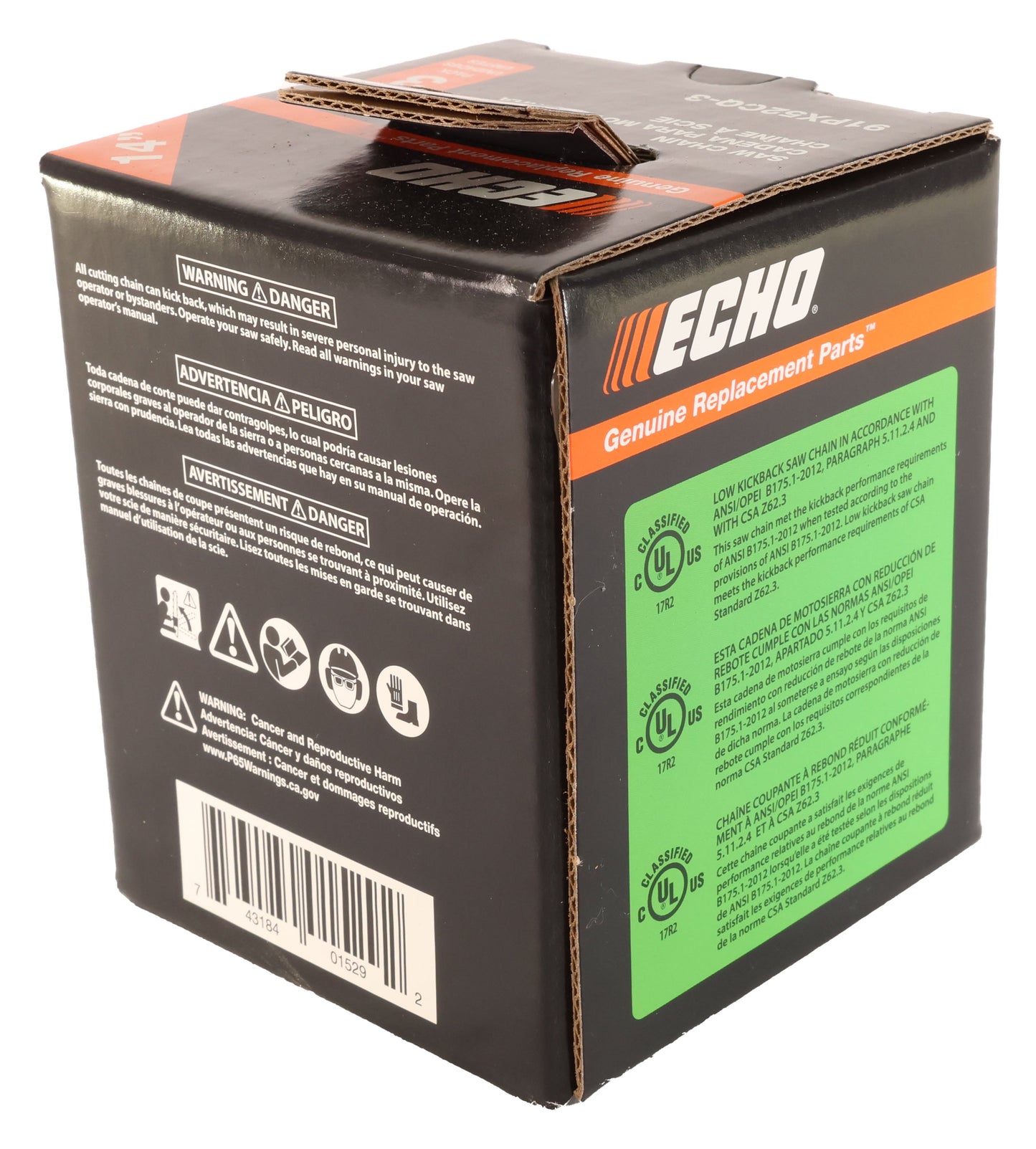 Echo Original Equipment Pack of 3 91PX52CQ Chainsaw Chains - 91PX52CQ-3