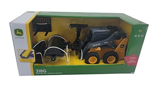 1/16 John Deere Big Farm 318G Skid Steer Toy Set - LP77343