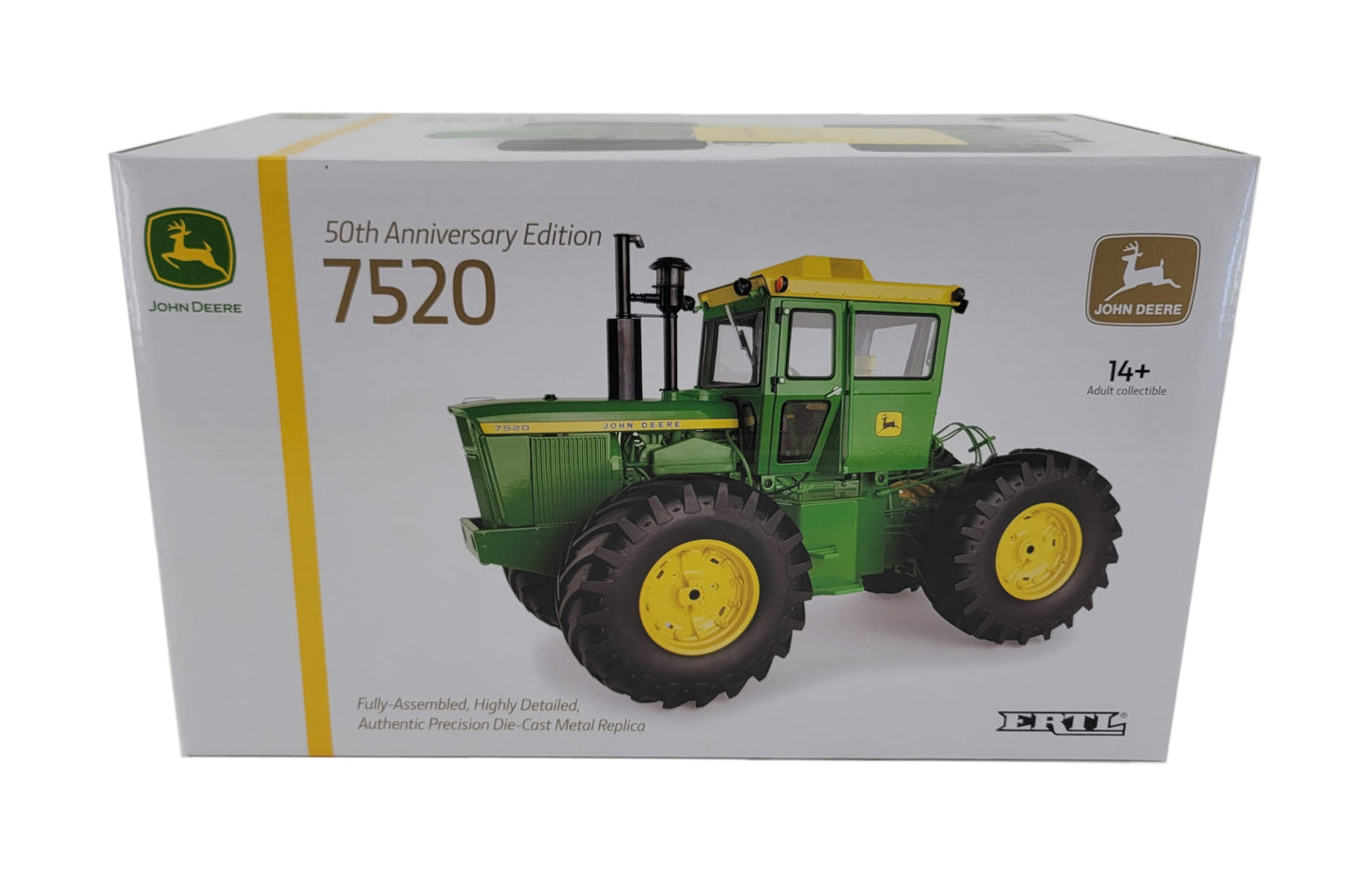 1/16 John Deere "50th Anniversary Edition" 7520 Precision Tractor Toy - LP82780