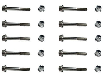 John Deere (10 PACK) Original Equipment 19M8321/14M7397 Screw and Nut Kit - 19M8321B