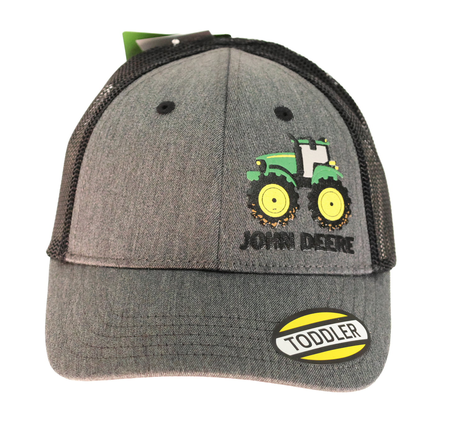 John Deere Toddler Charcoal Rubber Tractor Hat - LP78667