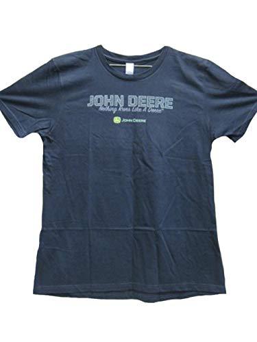 Ladies John Deere Black "Jeweled" Graphic T-shirt *NWT*(LARGE) - LP43169