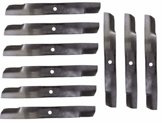 John Deere Original Equipment Mower Blades (Set of 9) – M158112,9