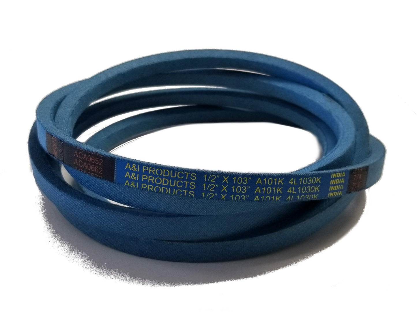 A&I A101K Premium Aramid-Fiber V-Belt (1/2" x 103") - A-A101K