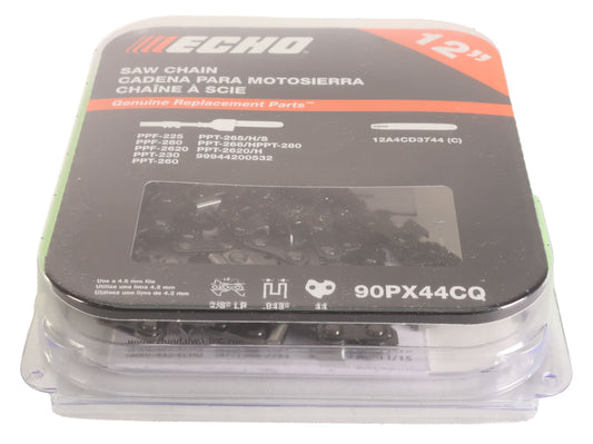 Echo Original Equipment SAW CHAIN 12" 0.043" GA - 90PX44CQ