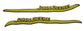 John Deere Hood Trim Decals X465 X475 X485 X495 X575 X585 X595 M130672 M130673