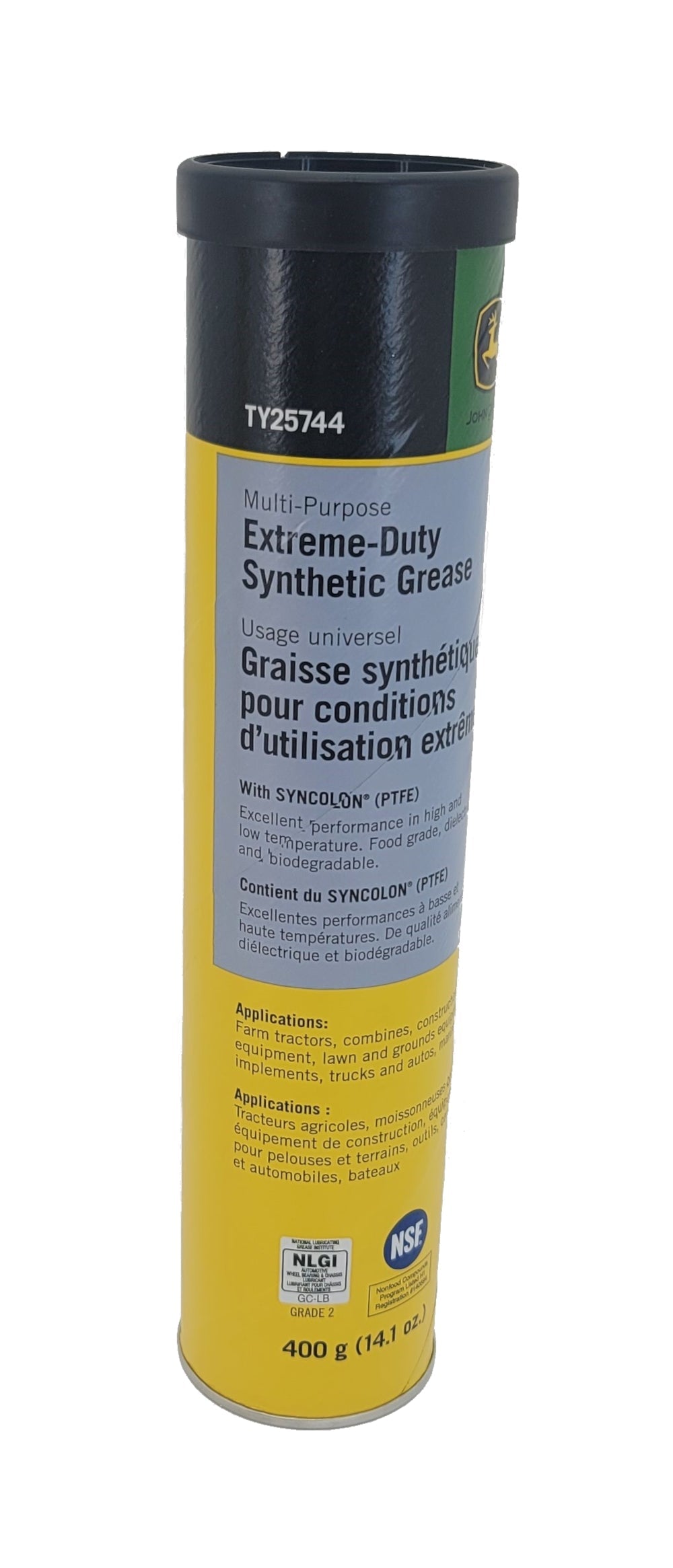 John Deere Original Equipment Extreme-Duty Synthetic Grease - TY25744
