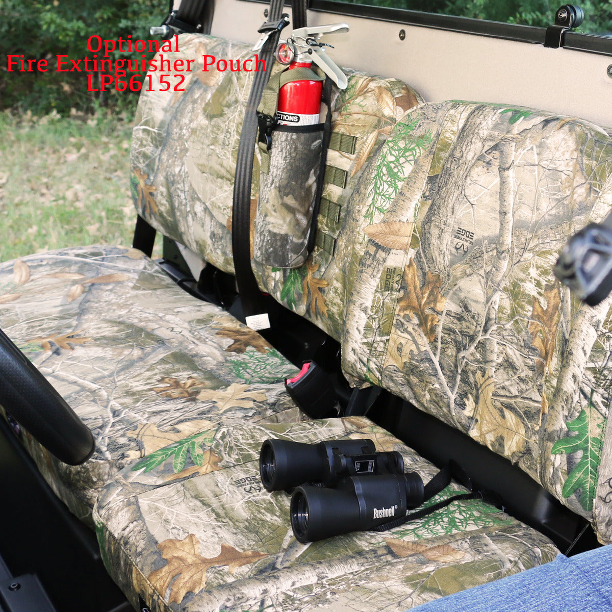 John Deere Heavy Duty Camo Bench Seat Cover for XUV835/XUV865 - LP68420