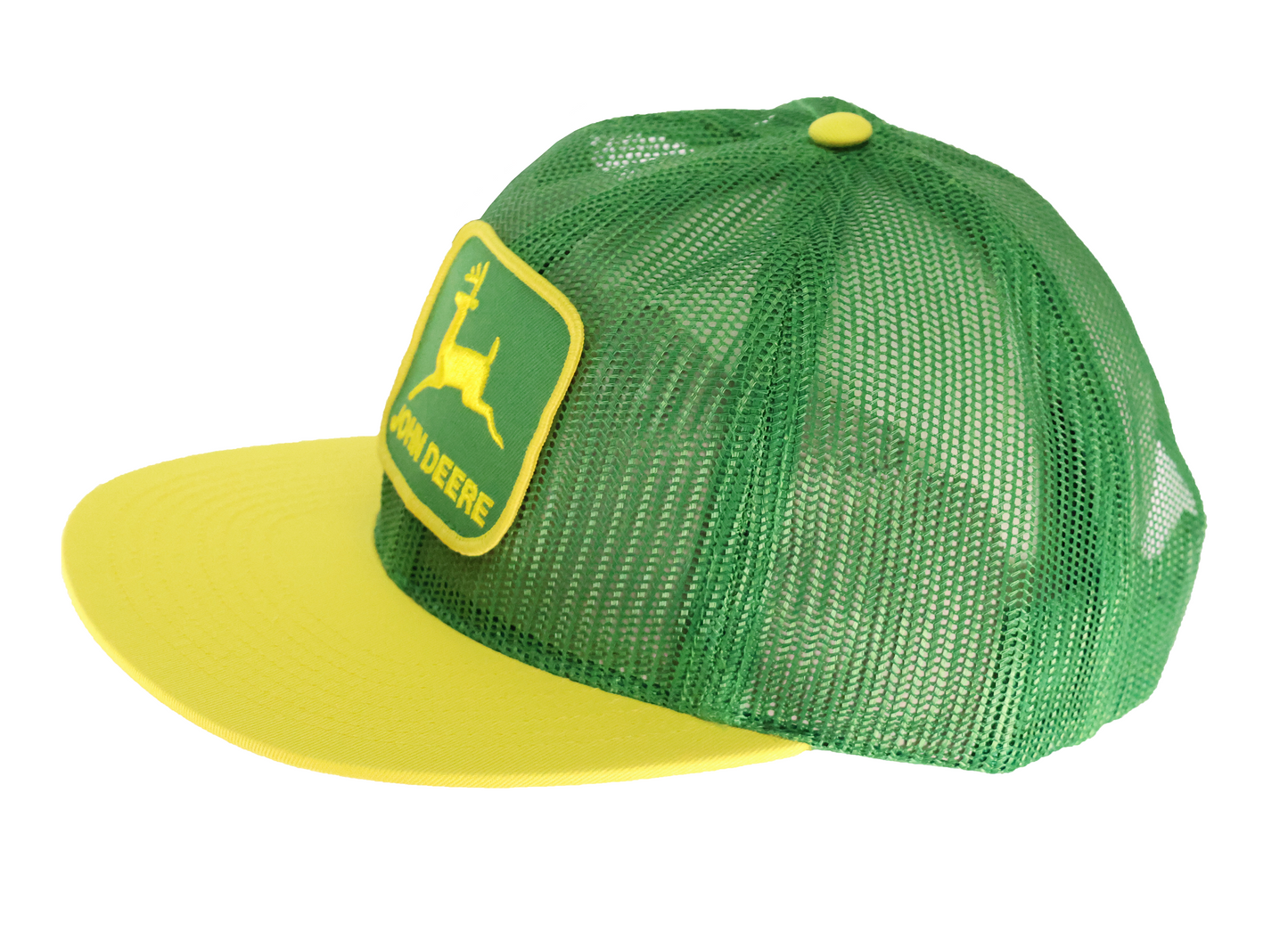 John Deere Green Full Mesh Crown Trucker Hat - LP83262