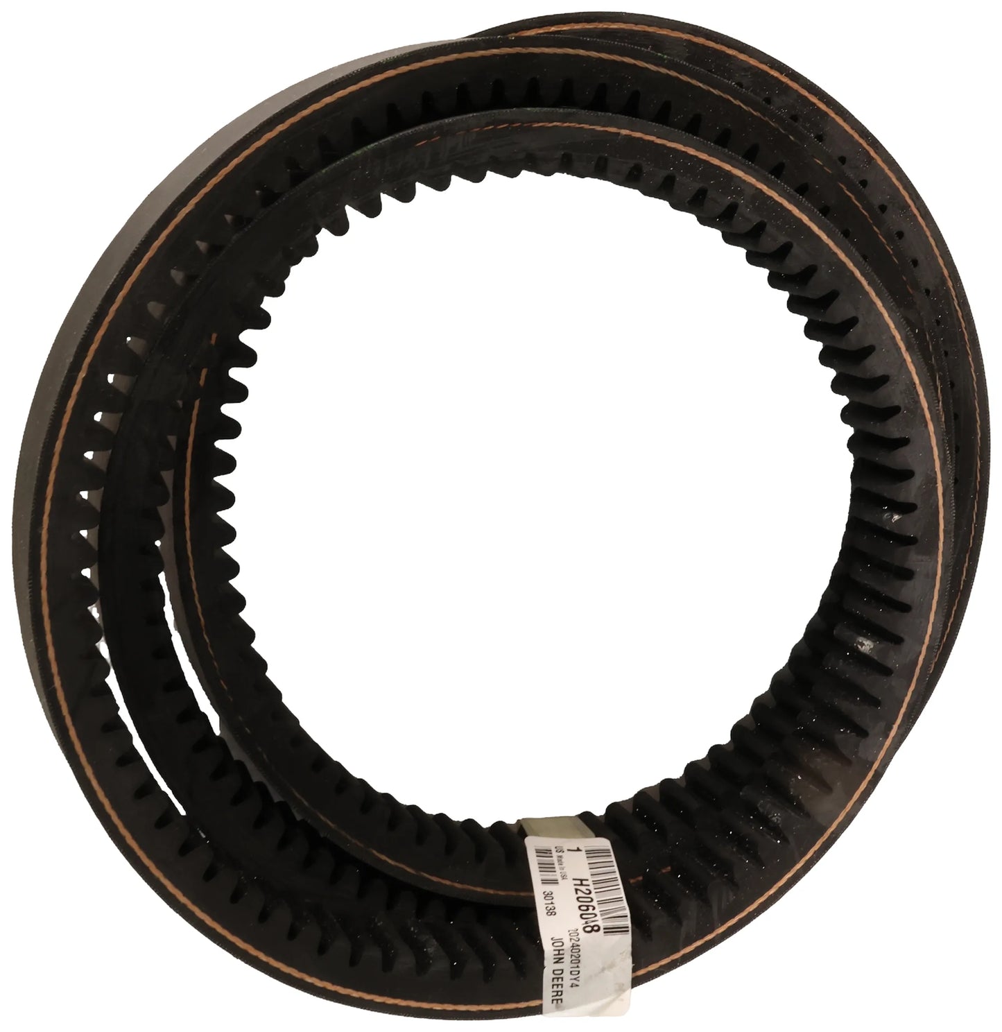 John Deere Original Equipment Hj Section Cleaning Fan Drive V-Belt, Effective Length 2305.0 Mm (90.7 Inch) - H206048