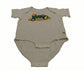 John Deere 12 Months Pumpkin Tractor Bodysuit