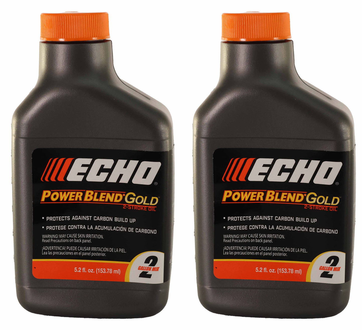 Echo Original Equipment 2-PACK Power Blend Gold Oil Mix 50:1 (5.2 fl oz Bottle) - 6450002