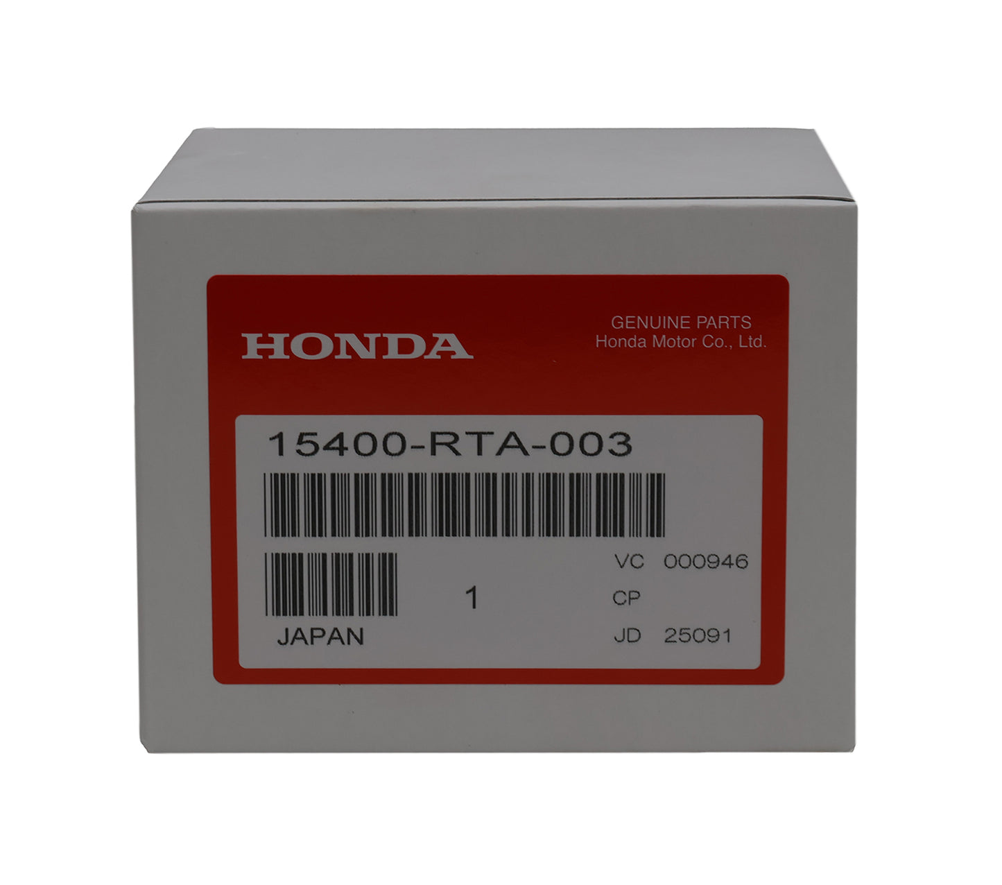 Honda Original Equipment Oil Filter - 15400-RTA-003