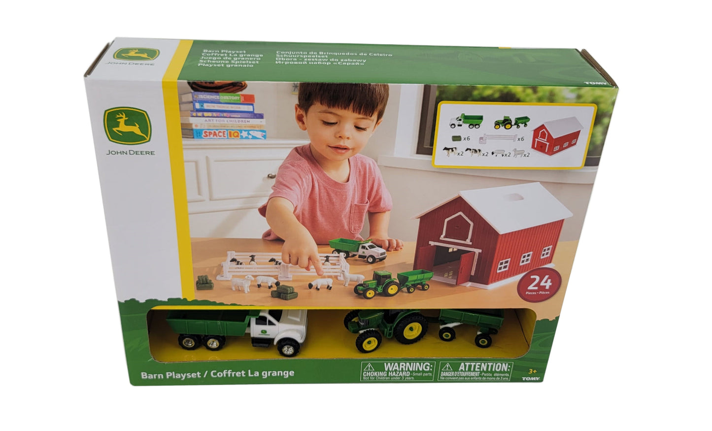 1/64 John Deere Red Barn Playset - LP83015