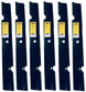A&I XHT 21", 5/8" Notch Mower Blade (Set of 6) - B1FE1061,6