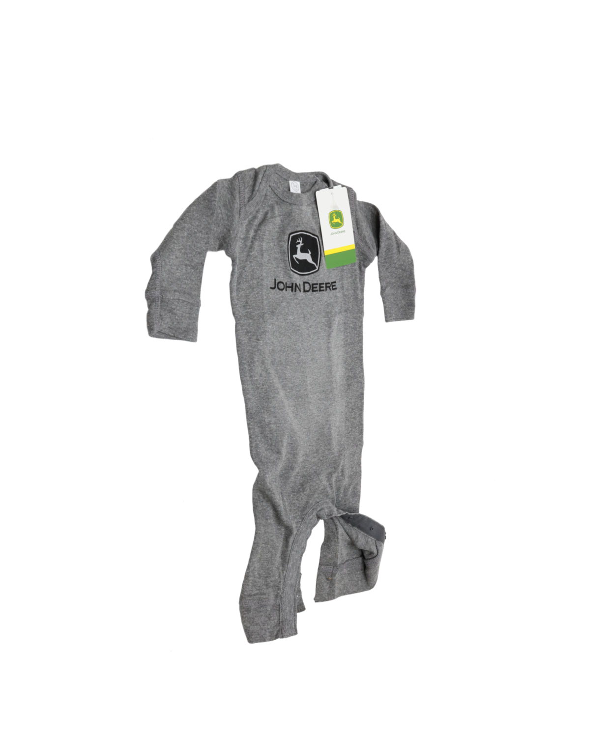 John Deere Boys Gray Romper Size 6 Months - LP75865