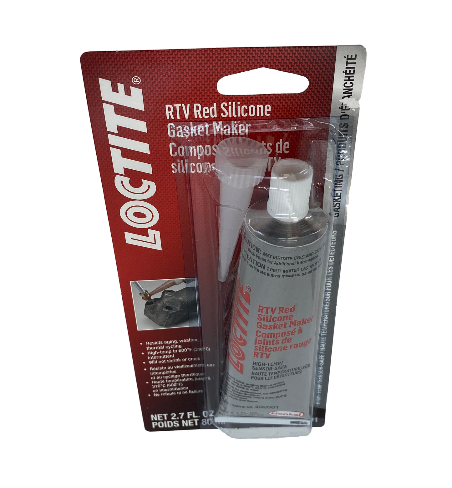 Loctite RTV Clear Silicone - PM37463.
