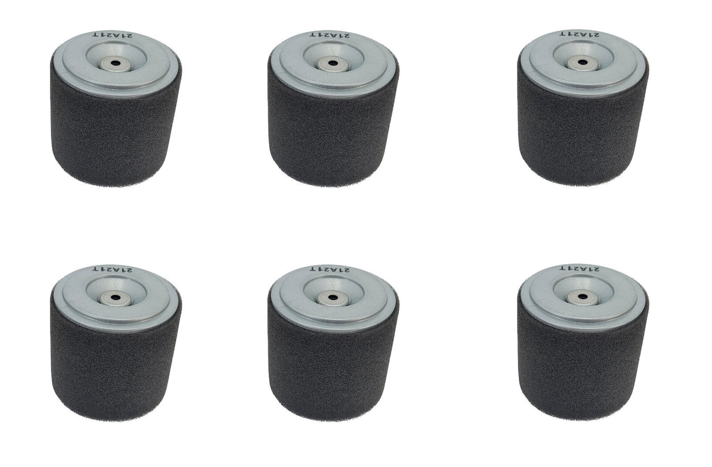 Honda (6 PACK)  Round Air & Pre Filter - 17210-Z0V-781,6