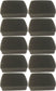 Honda (10-Pack) OEM Air Filter Element - 17211-896-000,10